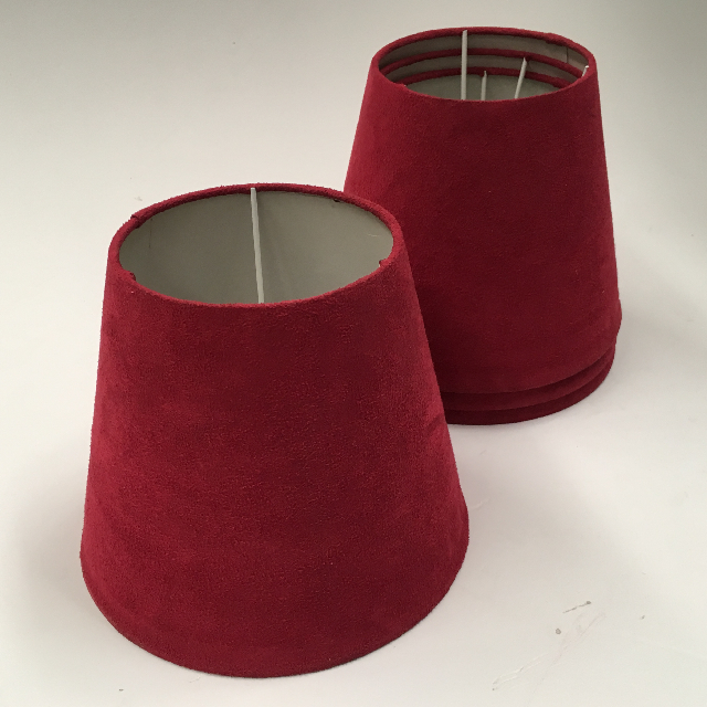 LAMPSHADE, Small (Arabian) Red Velvet